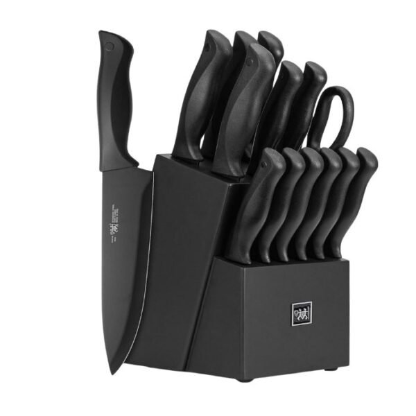 HUNTER.DUAL 15 Pcs Kitchen black Knife Set